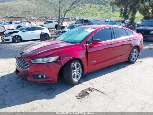 Photo 1 VIN: 3FA6P0LU1GR385377 - FORD FUSION HYBRID 