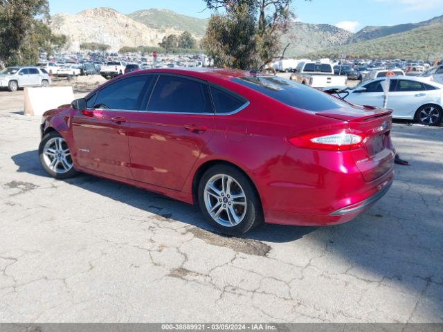 Photo 2 VIN: 3FA6P0LU1GR385377 - FORD FUSION HYBRID 