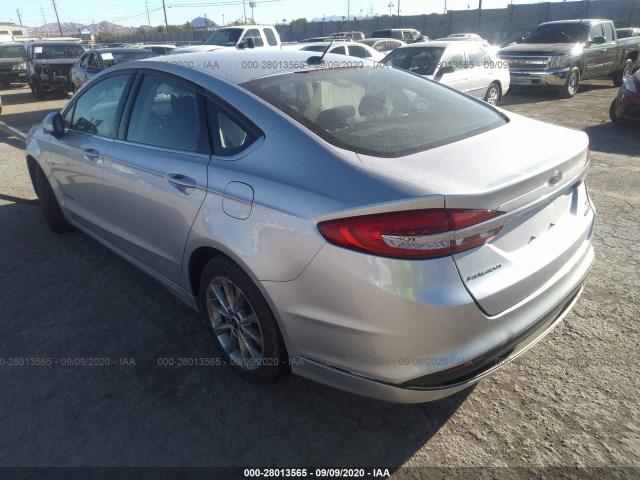 Photo 2 VIN: 3FA6P0LU1HR209219 - FORD FUSION 