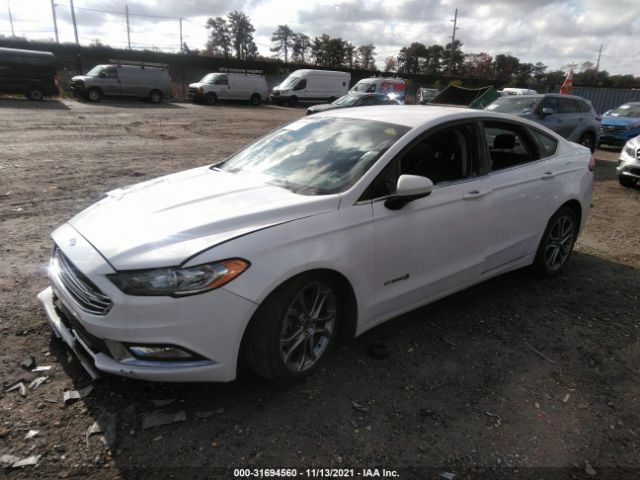 Photo 1 VIN: 3FA6P0LU1HR233018 - FORD FUSION 