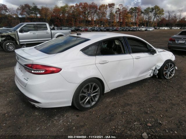 Photo 3 VIN: 3FA6P0LU1HR233018 - FORD FUSION 