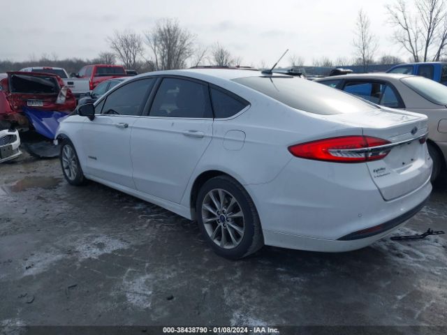 Photo 2 VIN: 3FA6P0LU1HR344488 - FORD FUSION HYBRID 