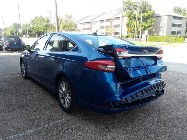 Photo 2 VIN: 3FA6P0LU1HR381573 - FORD FUSION SE 