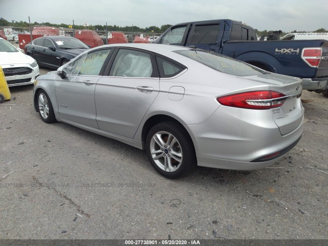 Photo 2 VIN: 3FA6P0LU1JR141395 - FORD FUSION HYBRID 