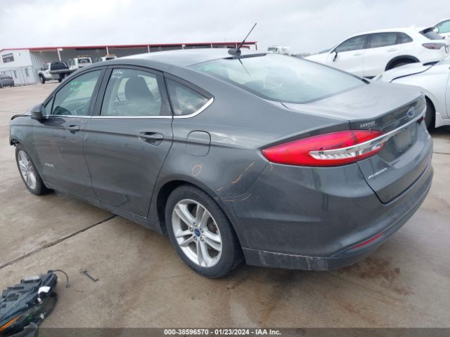 Photo 2 VIN: 3FA6P0LU1JR141462 - FORD FUSION HYBRID 