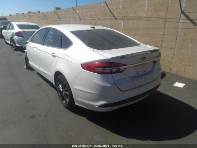 Photo 2 VIN: 3FA6P0LU1JR158844 - FORD FUSION HYBRID 