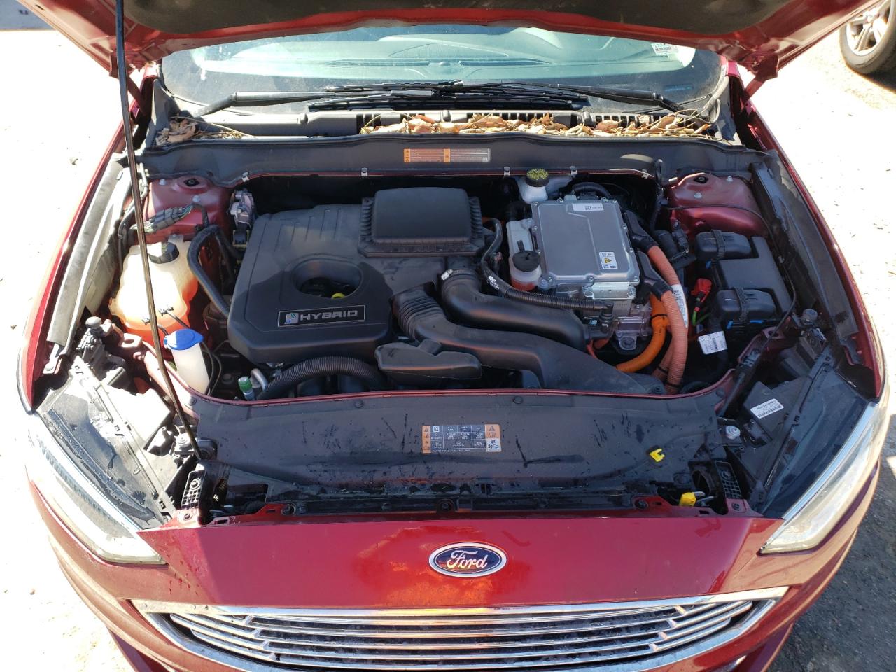 Photo 10 VIN: 3FA6P0LU1JR161355 - FORD FUSION 