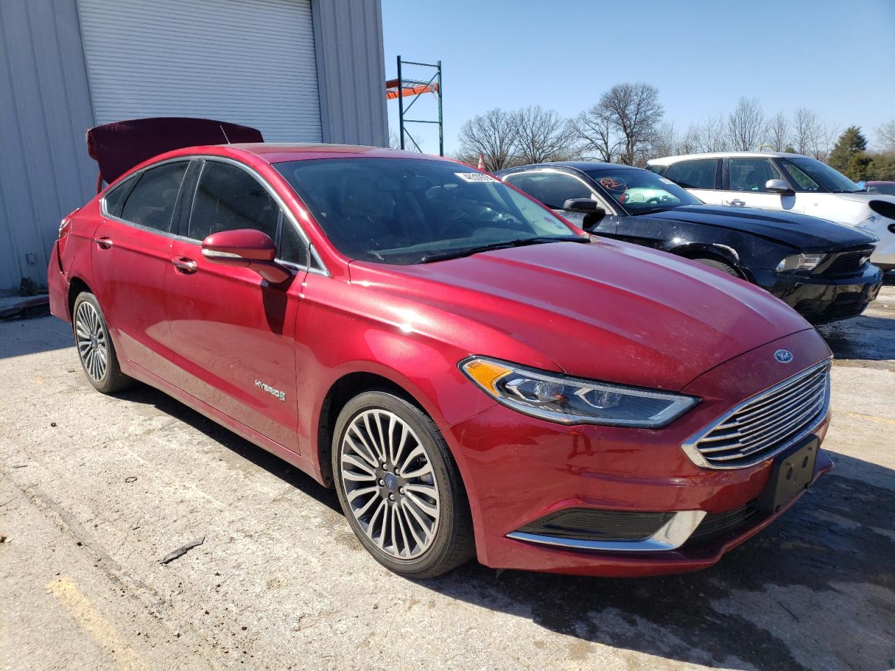 Photo 3 VIN: 3FA6P0LU1JR161355 - FORD FUSION 