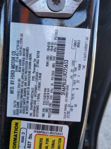 Photo 11 VIN: 3FA6P0LU1JR225653 - FORD FUSION 