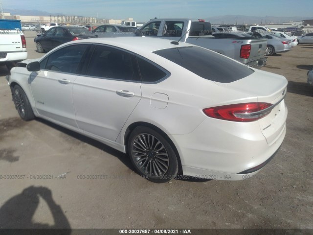 Photo 2 VIN: 3FA6P0LU1JR260709 - FORD FUSION HYBRID 