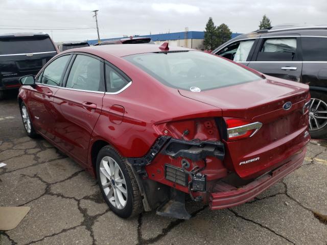 Photo 2 VIN: 3FA6P0LU1KR168212 - FORD FUSION SE 