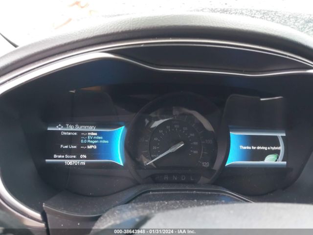 Photo 6 VIN: 3FA6P0LU1KR180666 - FORD FUSION HYBRID 