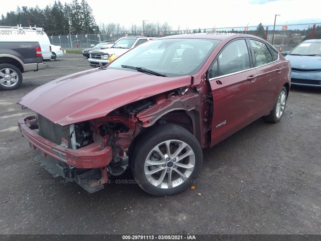 Photo 1 VIN: 3FA6P0LU1KR207252 - FORD FUSION HYBRID 