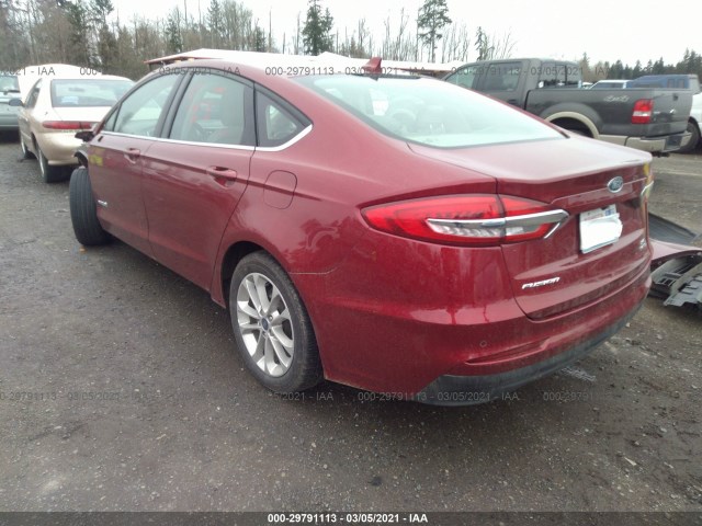 Photo 2 VIN: 3FA6P0LU1KR207252 - FORD FUSION HYBRID 