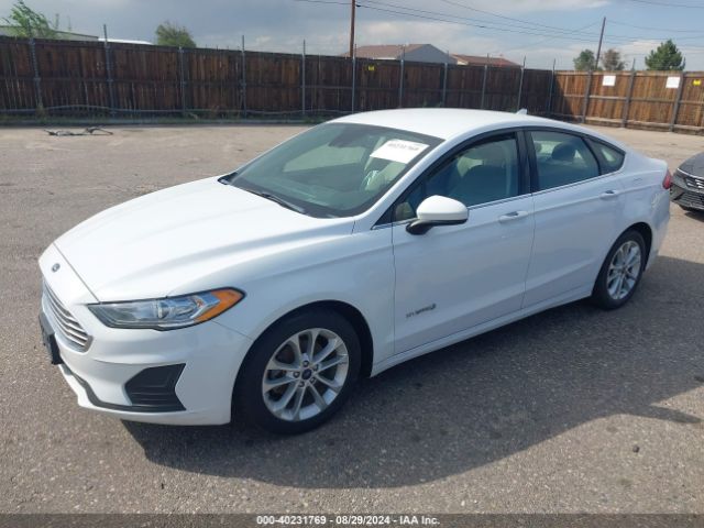 Photo 1 VIN: 3FA6P0LU1KR210460 - FORD FUSION 