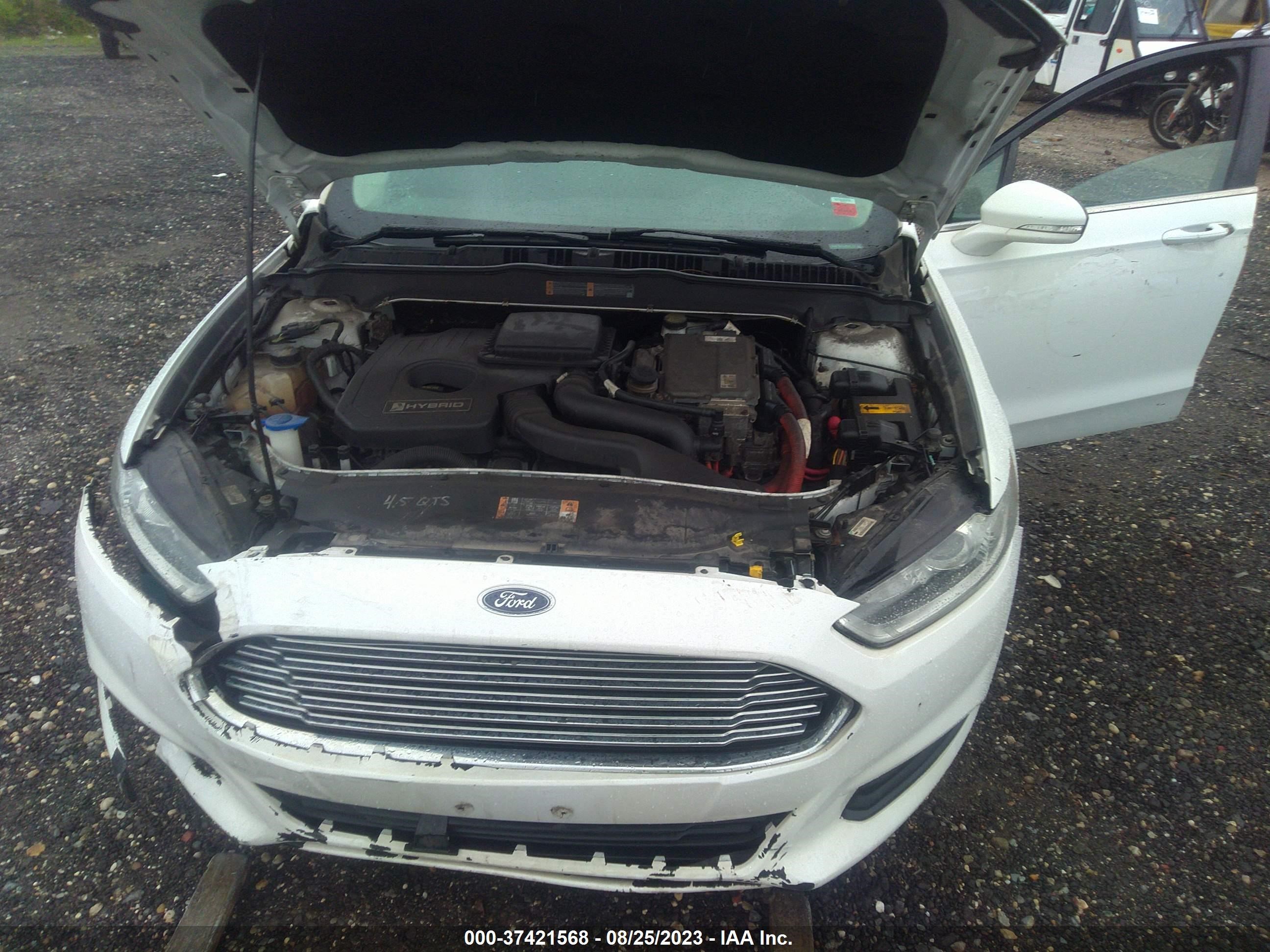 Photo 9 VIN: 3FA6P0LU2DR283100 - FORD FUSION 