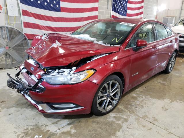 Photo 1 VIN: 3FA6P0LU2HR149306 - FORD FUSION SE 