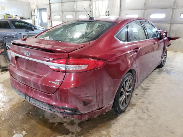 Photo 3 VIN: 3FA6P0LU2HR149306 - FORD FUSION SE 