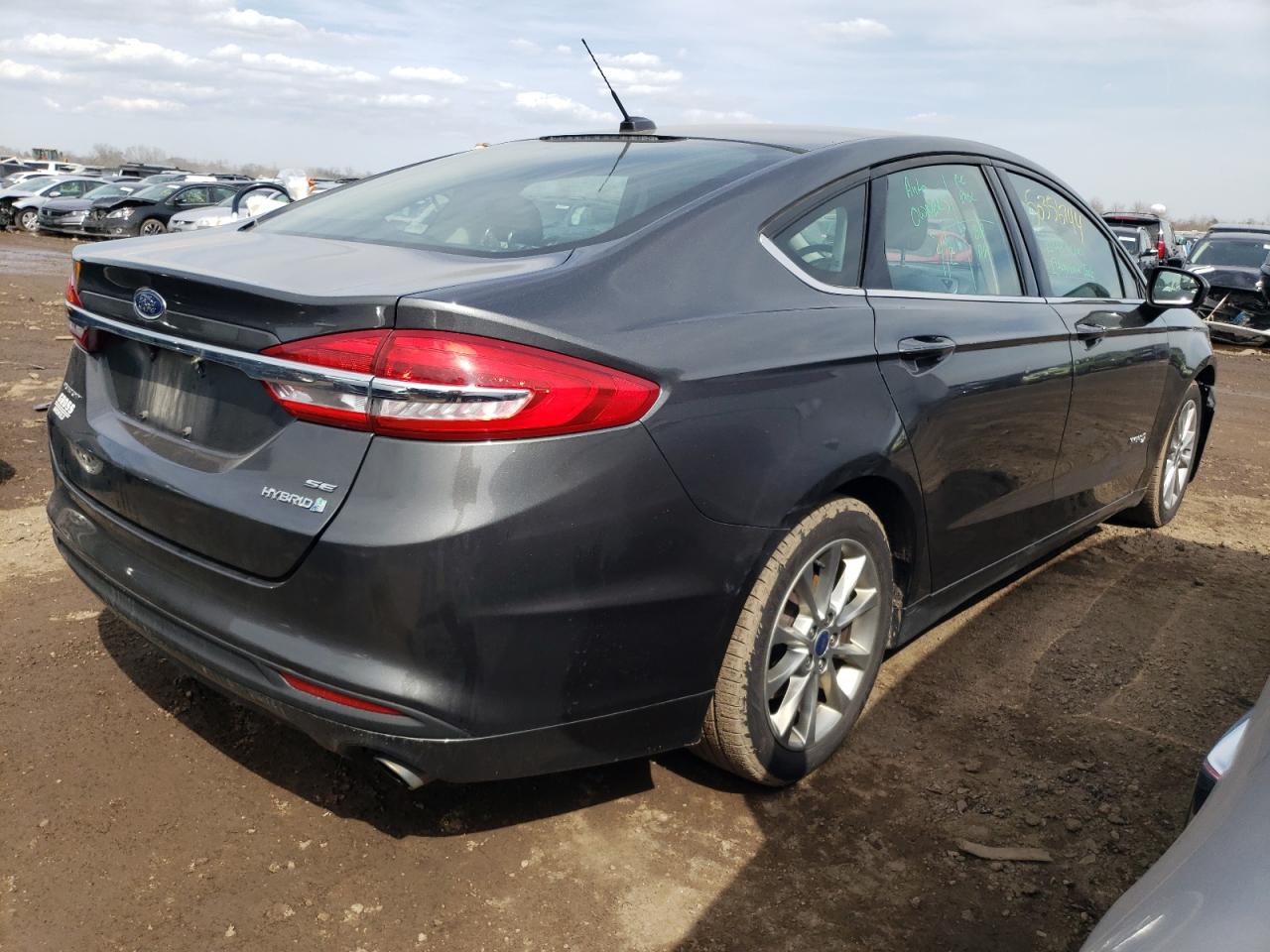 Photo 2 VIN: 3FA6P0LU2HR187991 - FORD FUSION 