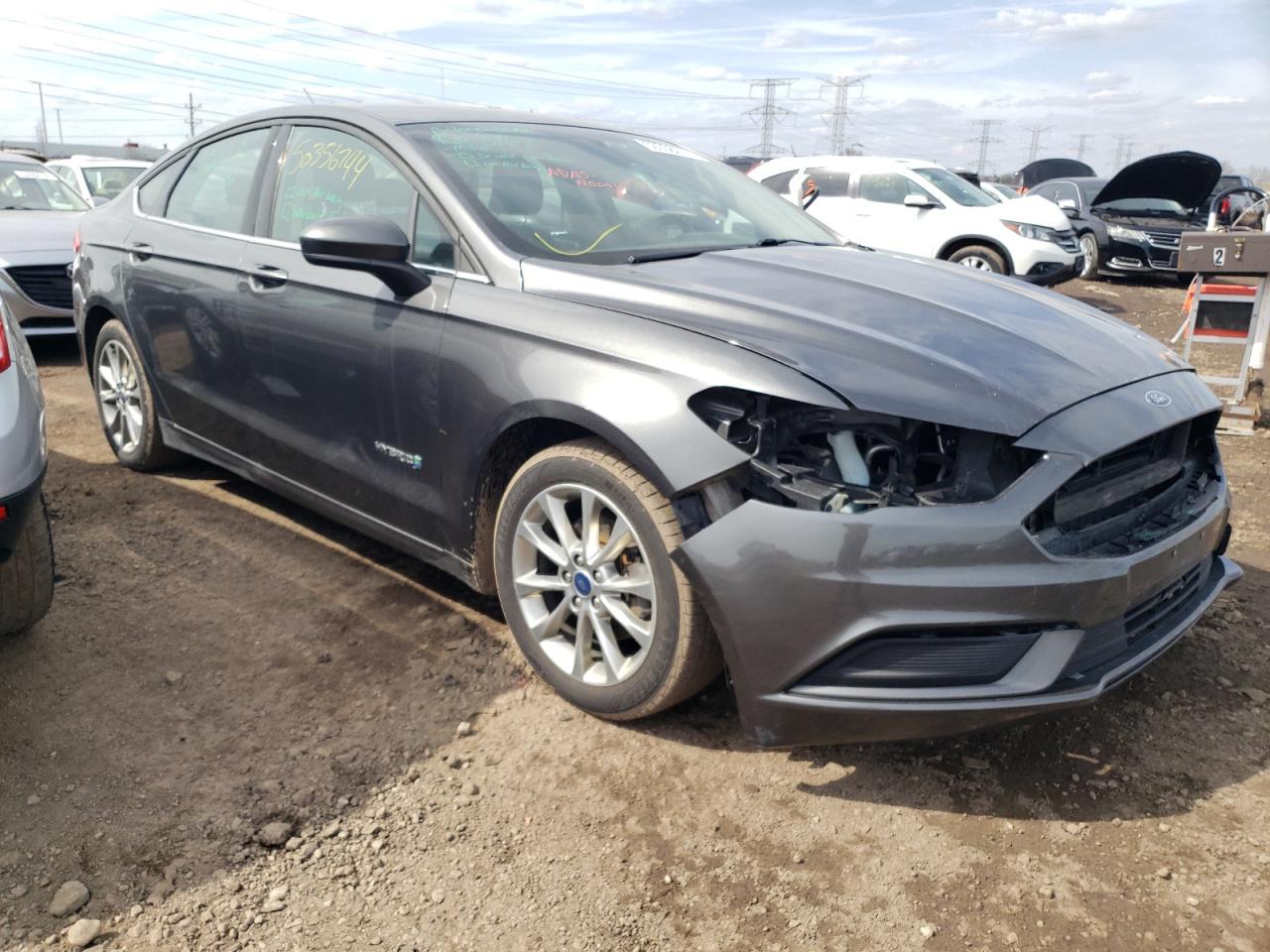 Photo 3 VIN: 3FA6P0LU2HR187991 - FORD FUSION 