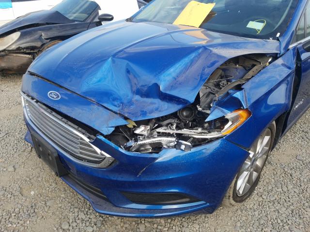 Photo 8 VIN: 3FA6P0LU2HR355158 - FORD FUSION SE 