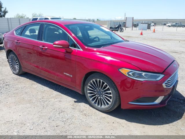 Photo 0 VIN: 3FA6P0LU2JR110365 - FORD FUSION HYBRID 