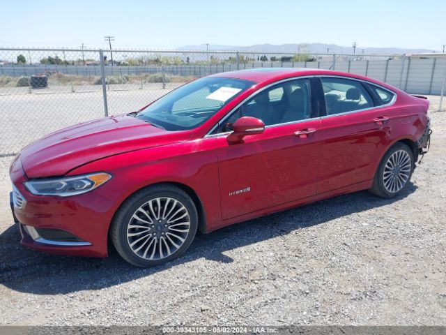 Photo 1 VIN: 3FA6P0LU2JR110365 - FORD FUSION HYBRID 