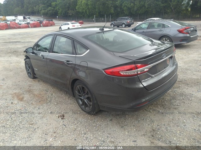 Photo 2 VIN: 3FA6P0LU2JR116117 - FORD FUSION HYBRID 