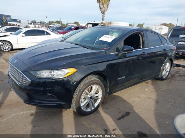 Photo 1 VIN: 3FA6P0LU2JR129126 - FORD FUSION HYBRID 