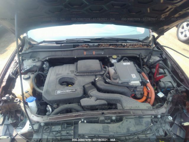 Photo 9 VIN: 3FA6P0LU2KR147434 - FORD FUSION HYBRID 