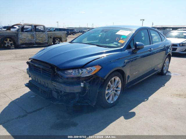 Photo 1 VIN: 3FA6P0LU2KR221841 - FORD FUSION HYBRID 