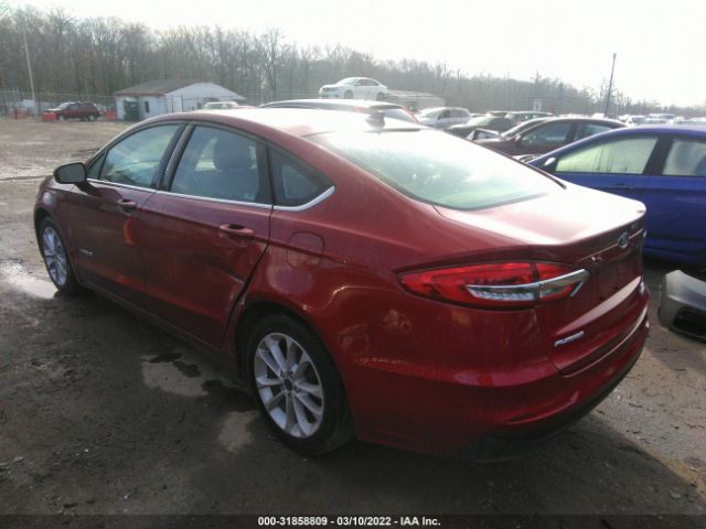 Photo 2 VIN: 3FA6P0LU2KR225324 - FORD FUSION HYBRID 