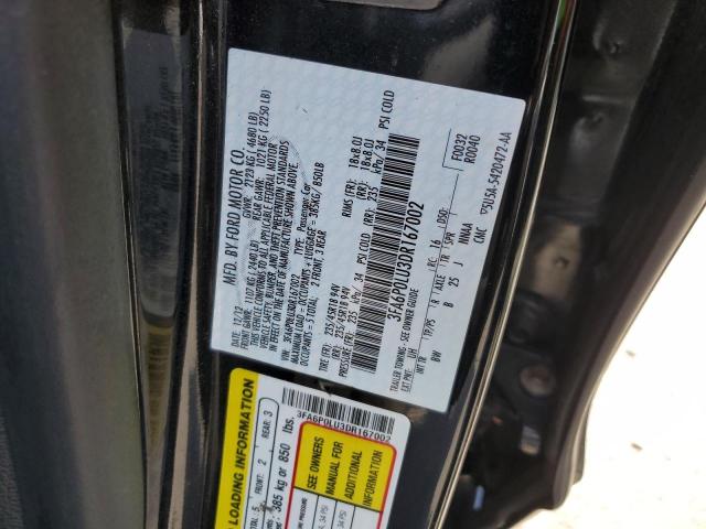 Photo 11 VIN: 3FA6P0LU3DR167002 - FORD FUSION 