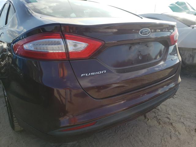 Photo 8 VIN: 3FA6P0LU3DR237145 - FORD FUSION SE 