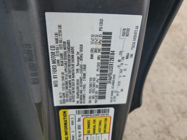 Photo 11 VIN: 3FA6P0LU3ER128184 - FORD FUSION SE 