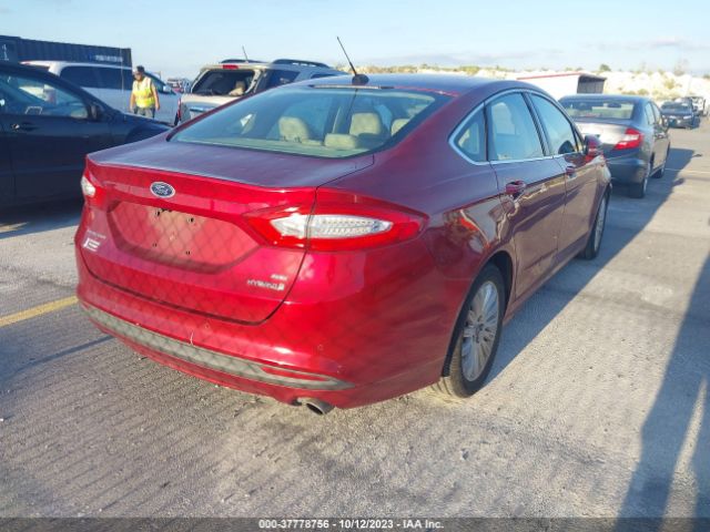 Photo 3 VIN: 3FA6P0LU3FR261142 - FORD FUSION HYBRID 