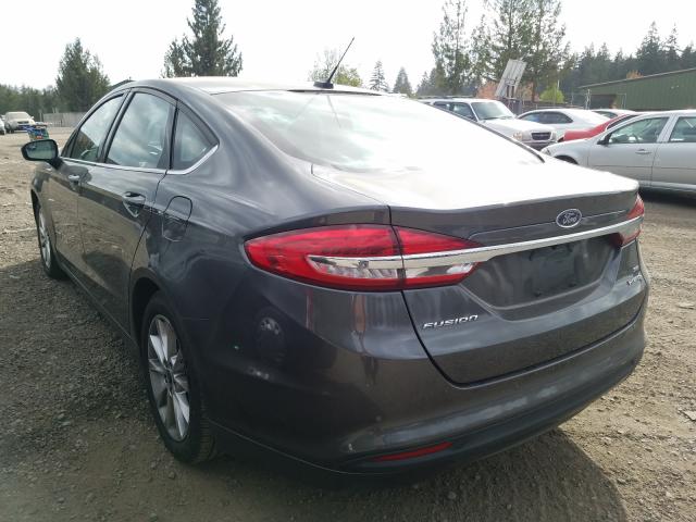 Photo 2 VIN: 3FA6P0LU3HR114161 - FORD FUSION SE 