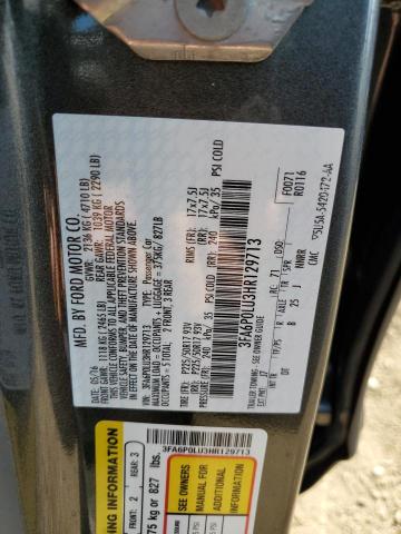 Photo 11 VIN: 3FA6P0LU3HR129713 - FORD FUSION 