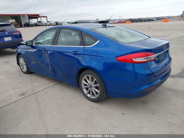 Photo 2 VIN: 3FA6P0LU3HR296489 - FORD FUSION HYBRID 