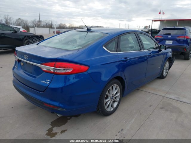 Photo 3 VIN: 3FA6P0LU3HR296489 - FORD FUSION HYBRID 