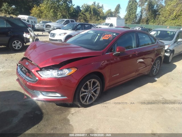 Photo 1 VIN: 3FA6P0LU3HR314599 - FORD FUSION 