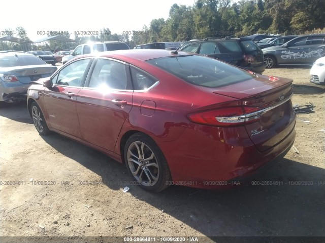 Photo 2 VIN: 3FA6P0LU3HR314599 - FORD FUSION 