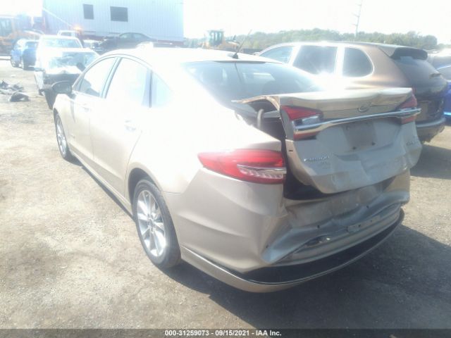 Photo 2 VIN: 3FA6P0LU3HR325487 - FORD FUSION 