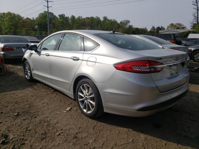 Photo 2 VIN: 3FA6P0LU3HR357517 - FORD FUSION SE 