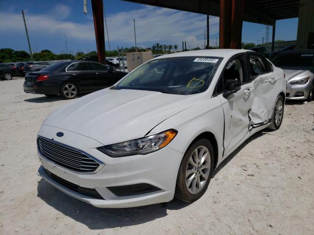 Photo 1 VIN: 3FA6P0LU3HR358554 - FORD FUSION SE 