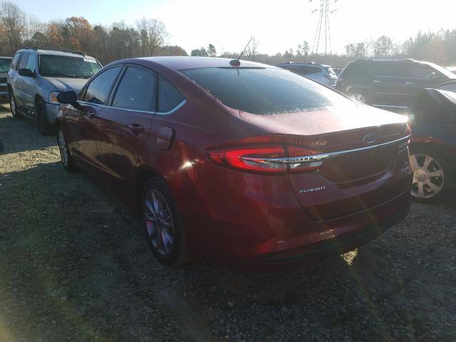 Photo 2 VIN: 3FA6P0LU3HR381137 - FORD FUSION SE 