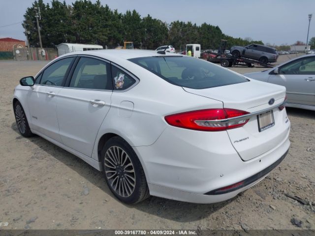 Photo 2 VIN: 3FA6P0LU3JR229669 - FORD FUSION HYBRID 