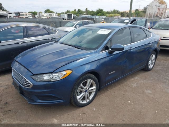 Photo 1 VIN: 3FA6P0LU3JR233155 - FORD FUSION 