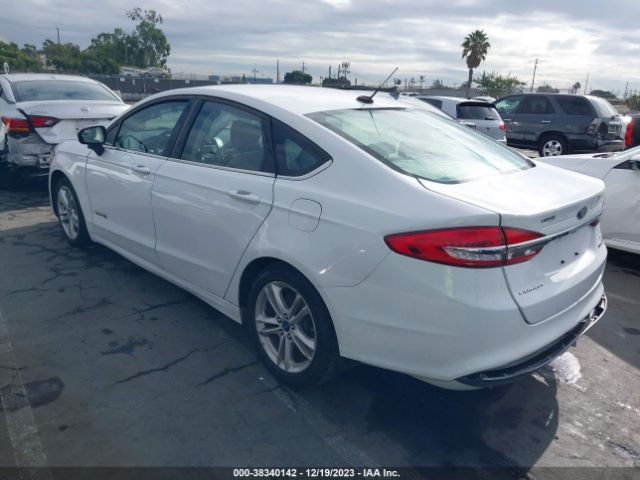 Photo 2 VIN: 3FA6P0LU3JR235245 - FORD FUSION HYBRID 