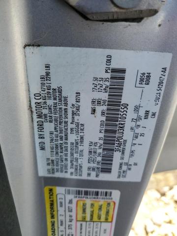 Photo 11 VIN: 3FA6P0LU3KR105550 - FORD FUSION SE 